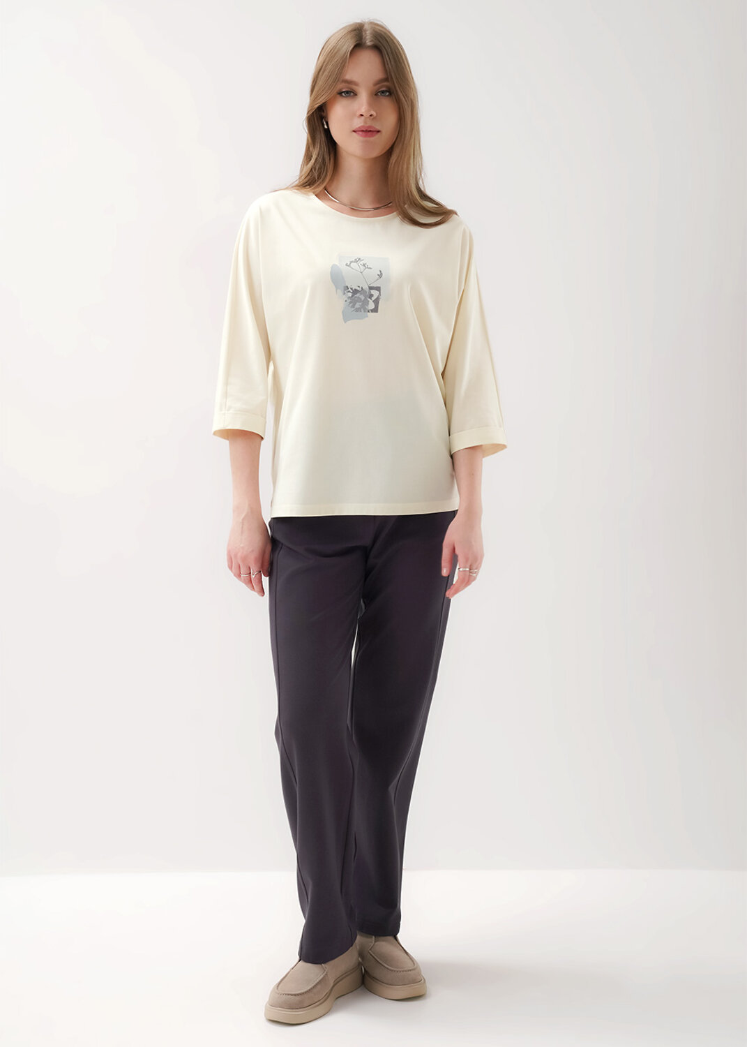 CLEVER Джемпер 585839 267106/198кдп_п молочный