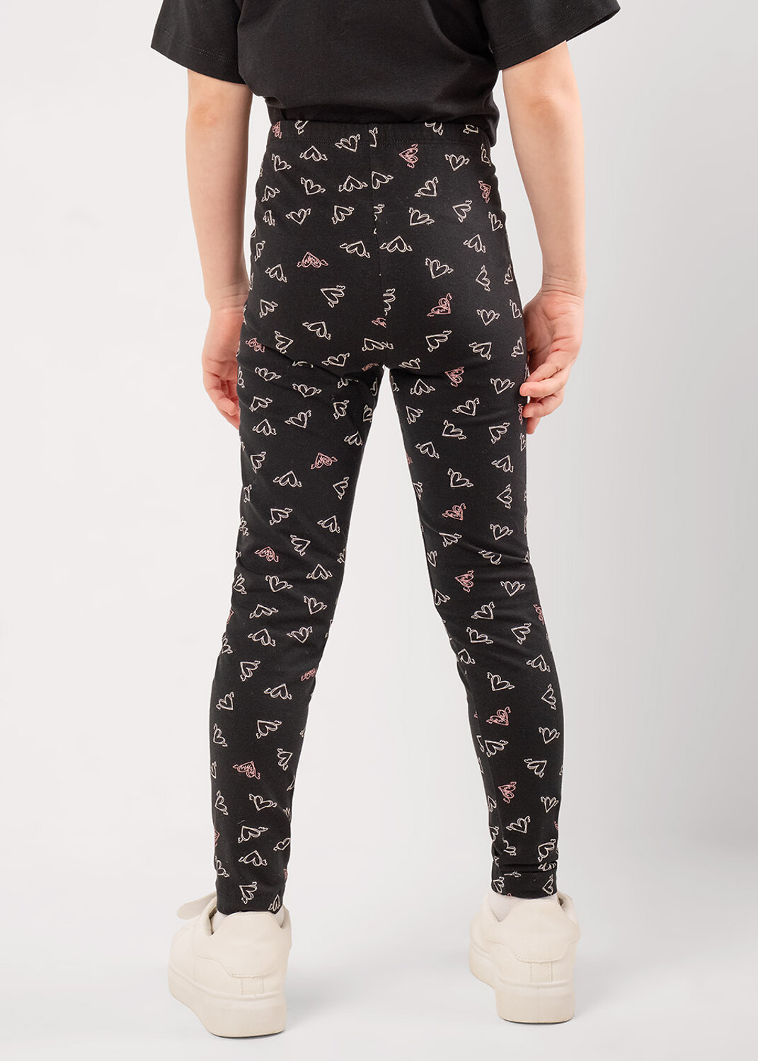 CLEVER Лосины 585849 903633гн чёрный/молочный