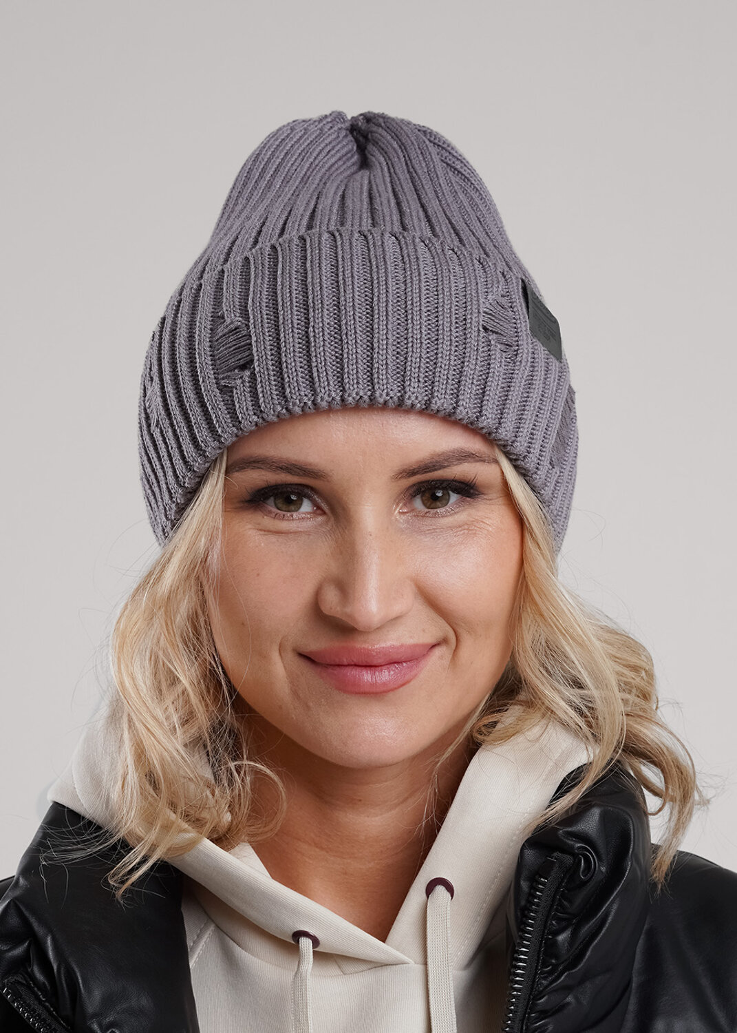 CLEVER Шапка 585851 444209ха св.серый