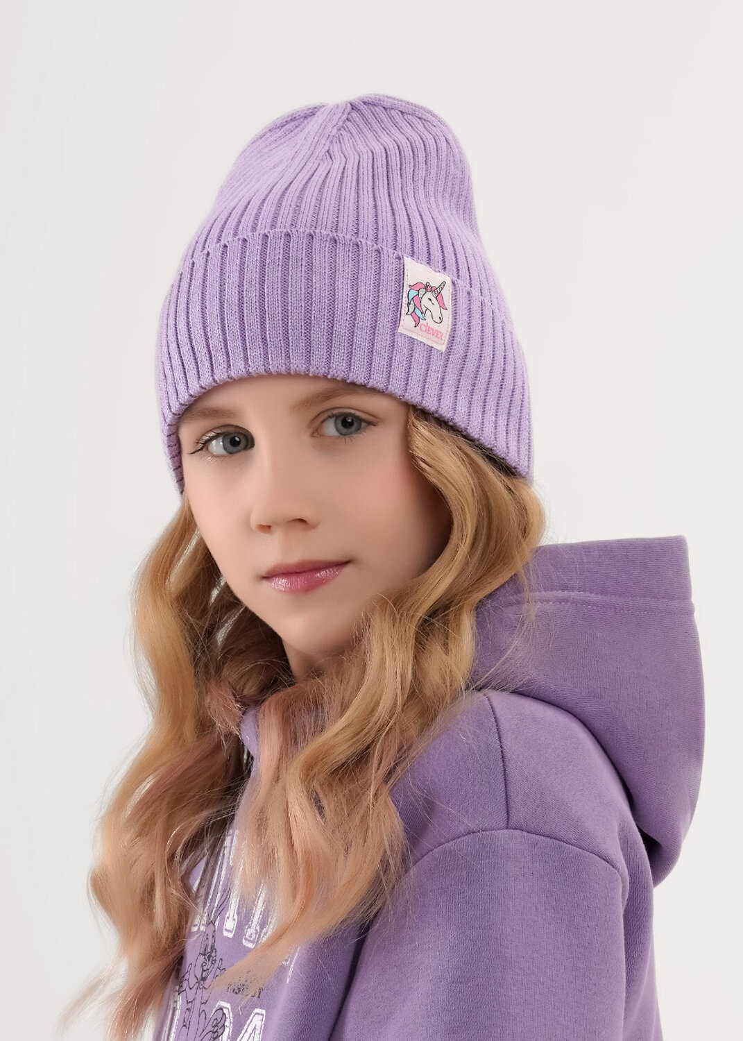 CLEVER Шапка 585866 564285ха фиолетовый