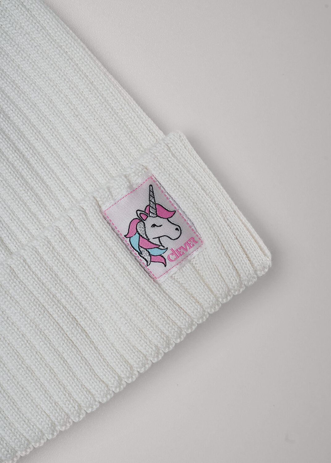 CLEVER Шапка 585867 564285ха молочный