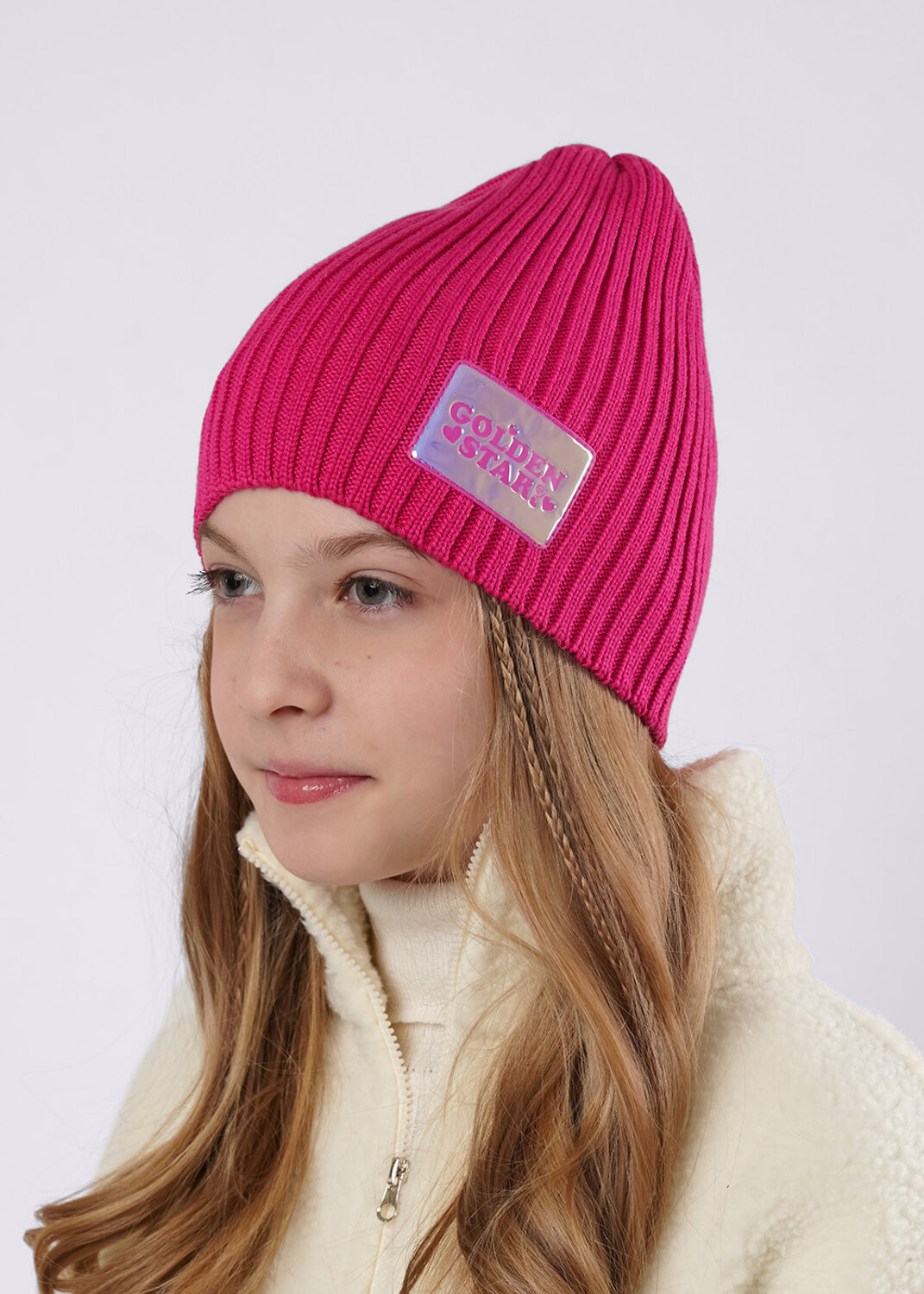 CLEVER Шапка 585874 564655ха т.розовый