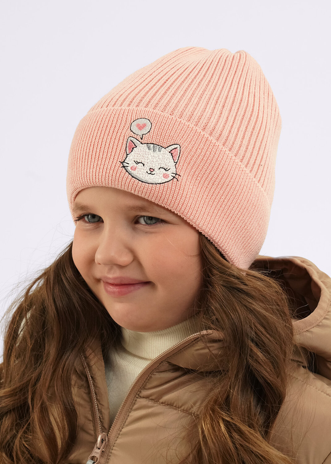 CLEVER Шапка 585877 564665ха персиковый