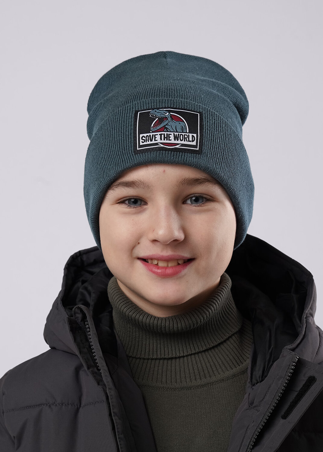 CLEVER Шапка 585887 564654ха зелёный