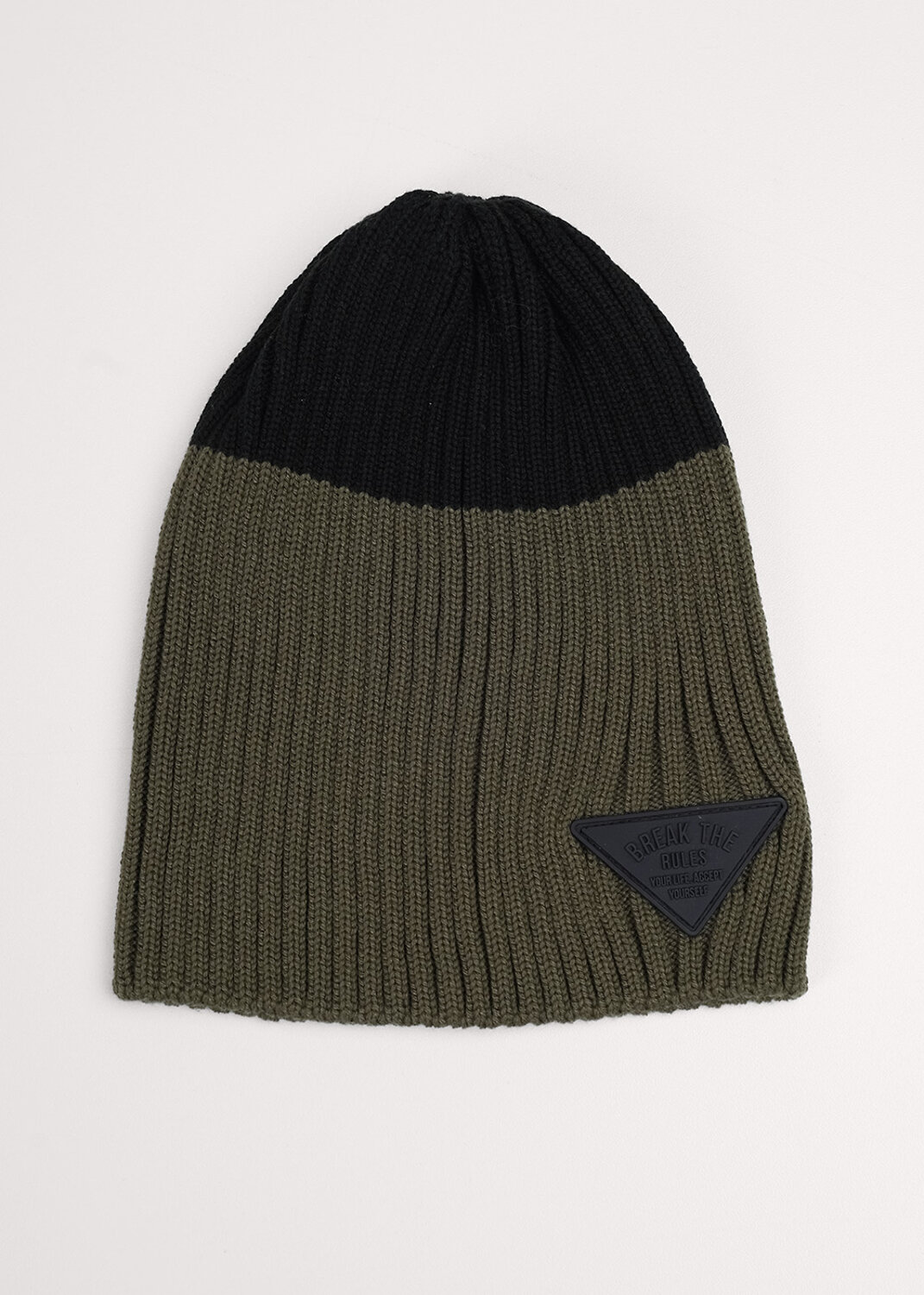 CLEVER Шапка 585892 564667ха чёрный/хаки