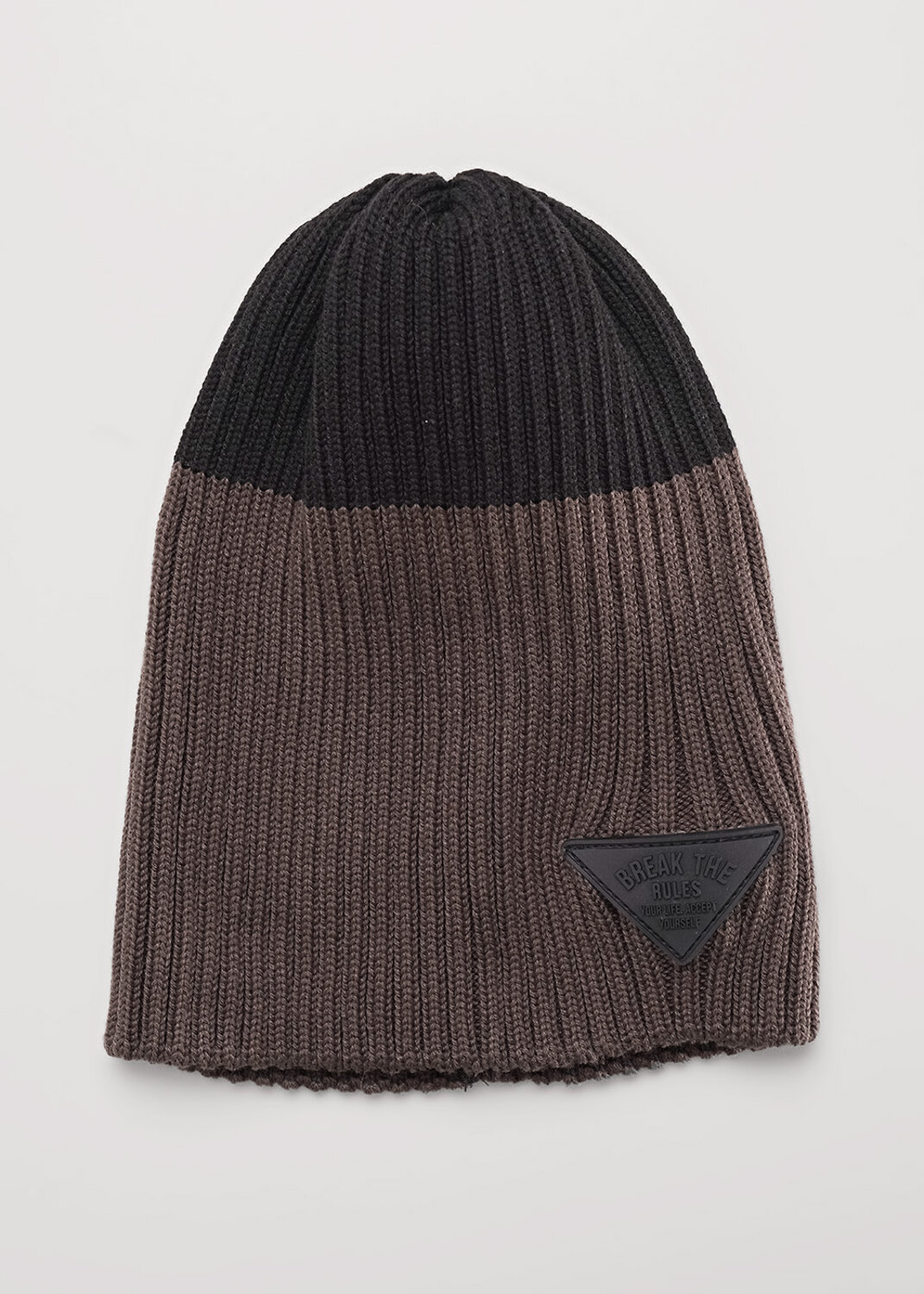 CLEVER Шапка 585893 564667ха коричневый/чёрный