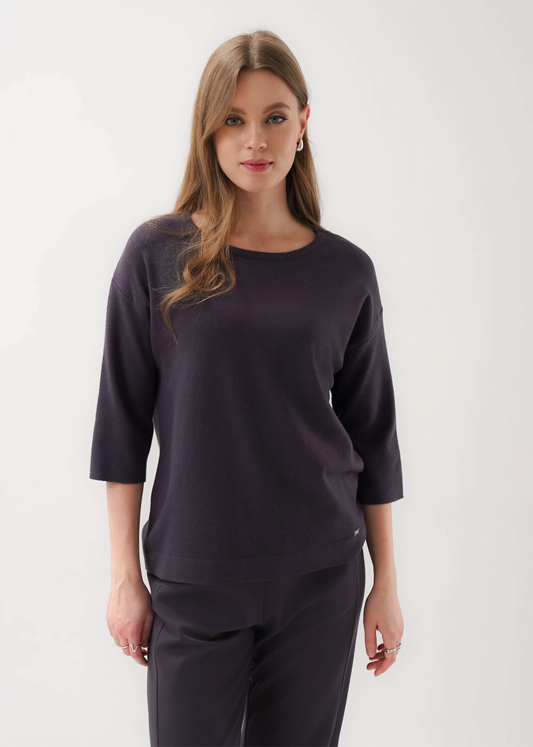 CLEVER Джемпер 585898 264642/198вн т.серый