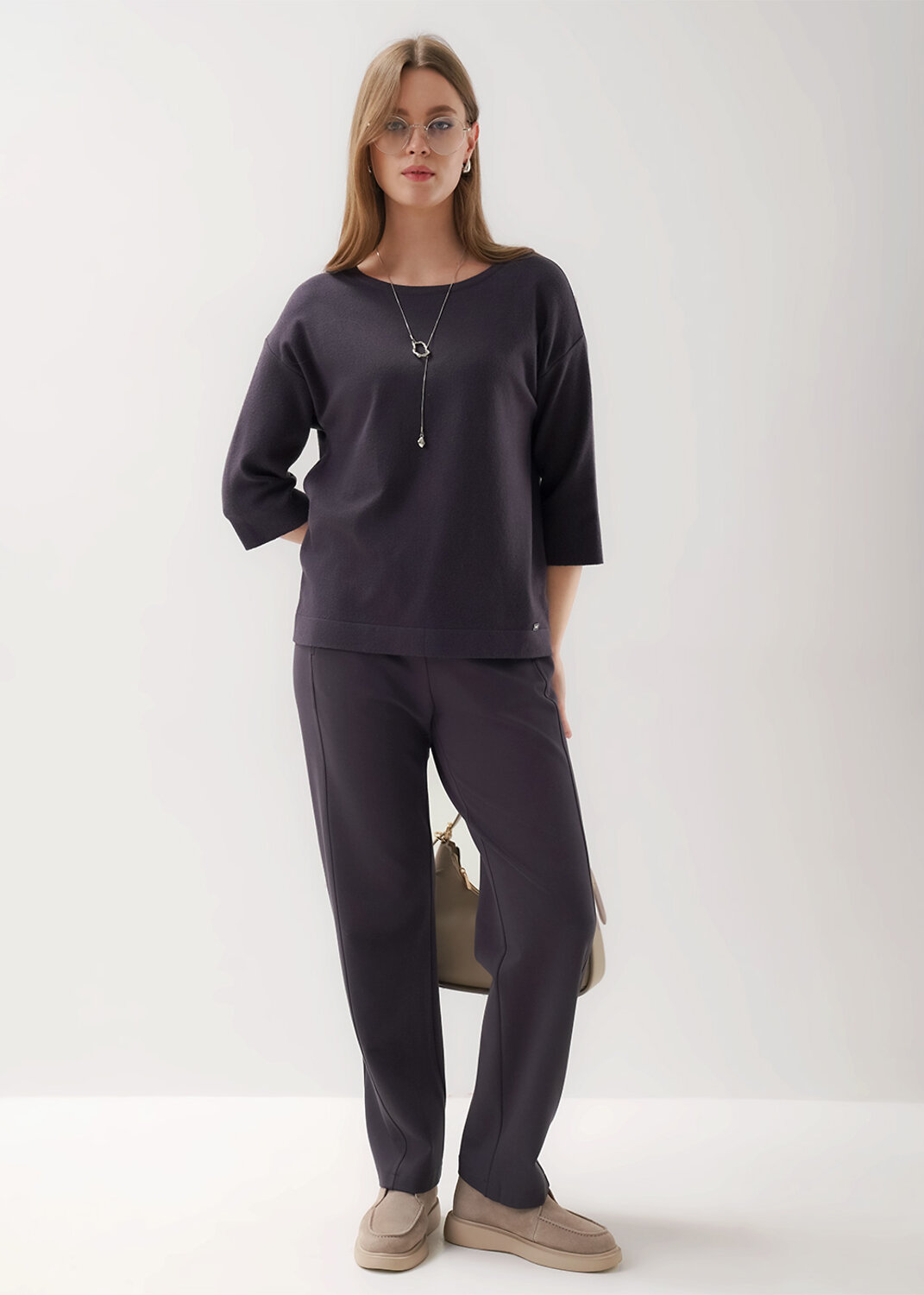 CLEVER Джемпер 585898 264642/198вн т.серый