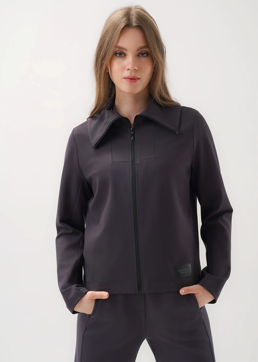 CLEVER Куртка 585899 267125/198сд т.серый