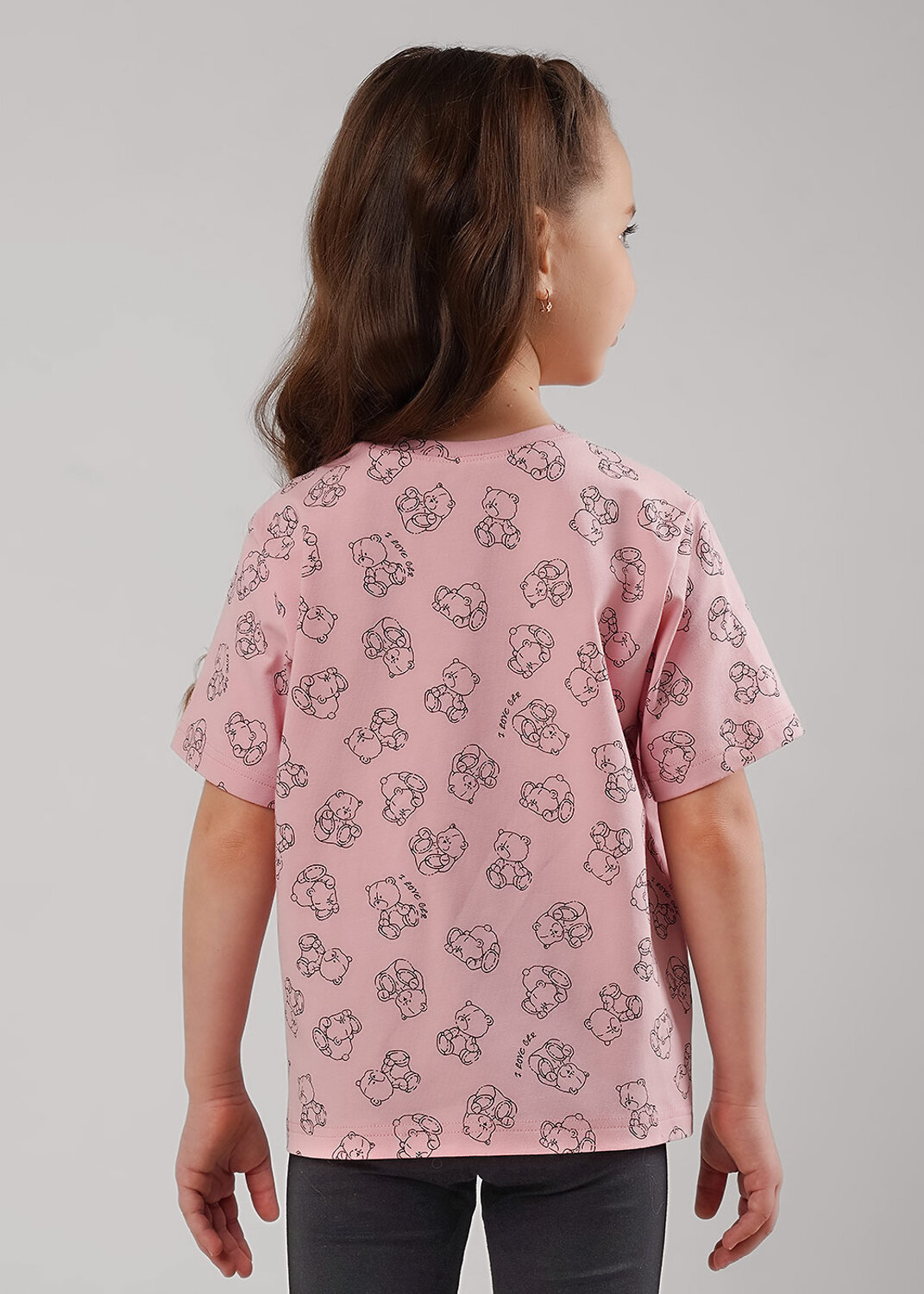 CLEVER Футболка 585902 866898гн розовый/чёрный