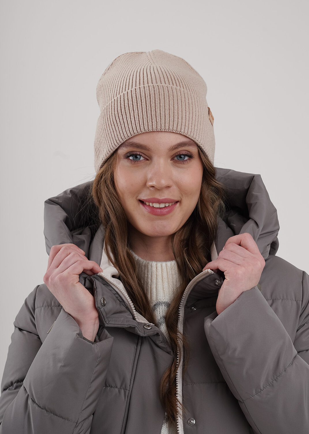 CLEVER Шапка 585905 564645вн бежевый