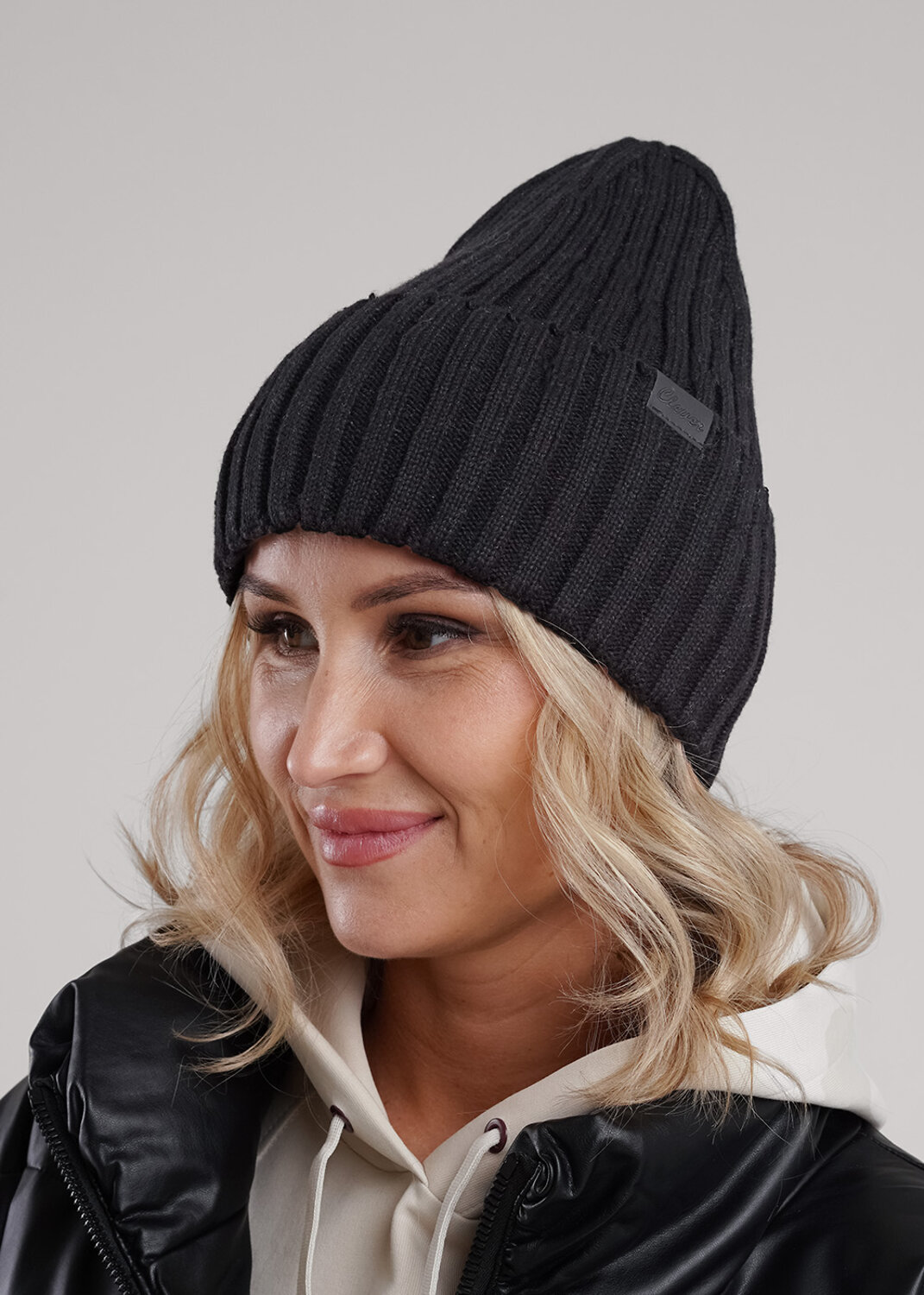 CLEVER Шапка 585917 564649хпэ чёрный