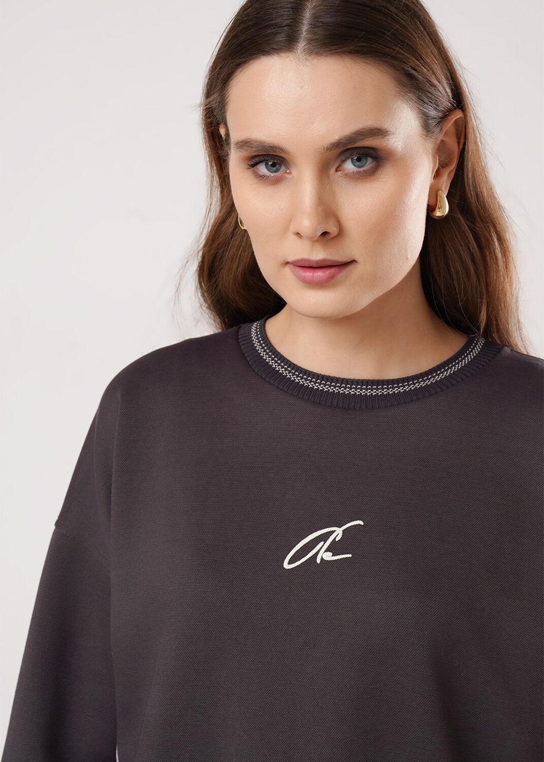 CLEVER Джемпер 585930 267120/199зп_п т.серый