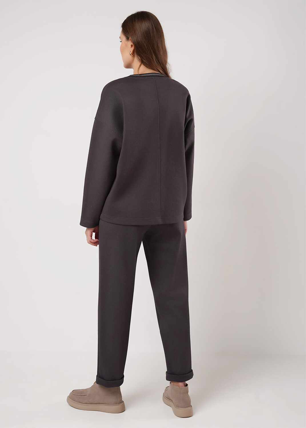 CLEVER Джемпер 585930 267120/199зп_п т.серый