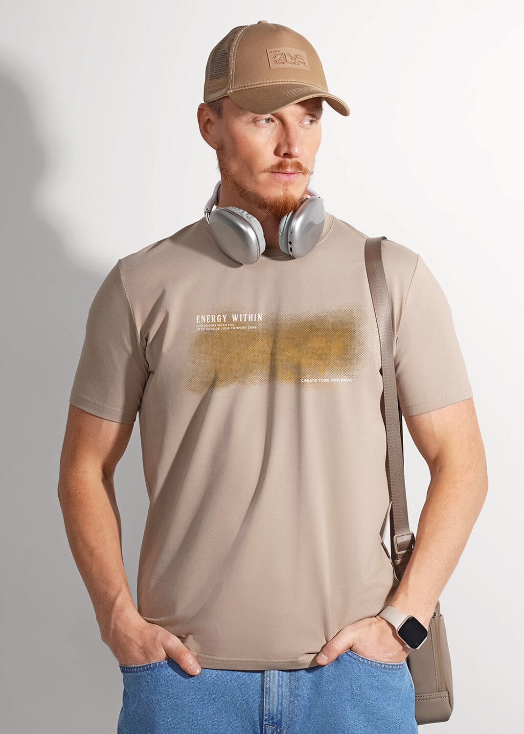 CLEVER Футболка 585951 562691/10г maxi_п т.бежевый