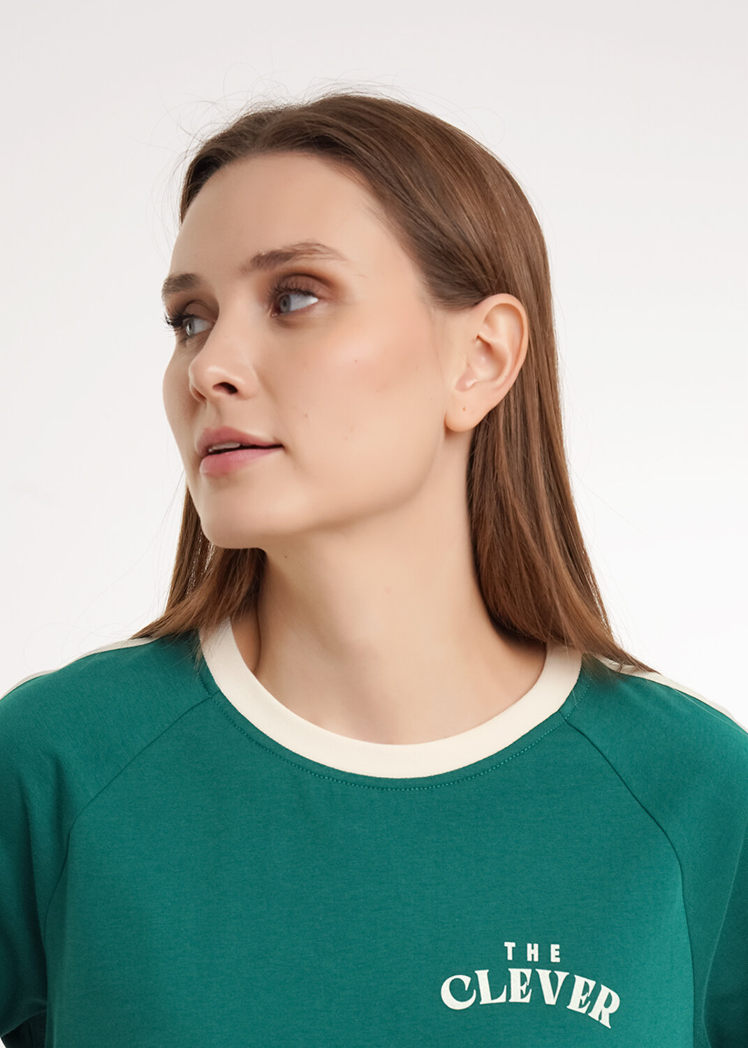 CLEVER Футболка 585957 LF26-100 т.зелёный