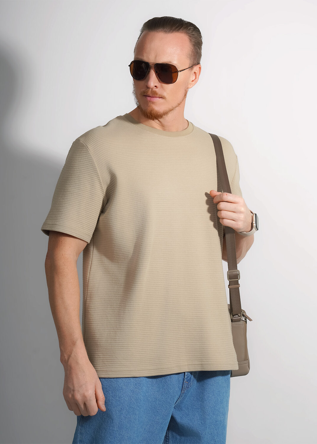 CLEVER Футболка 585969 562682/11вэ бежевый