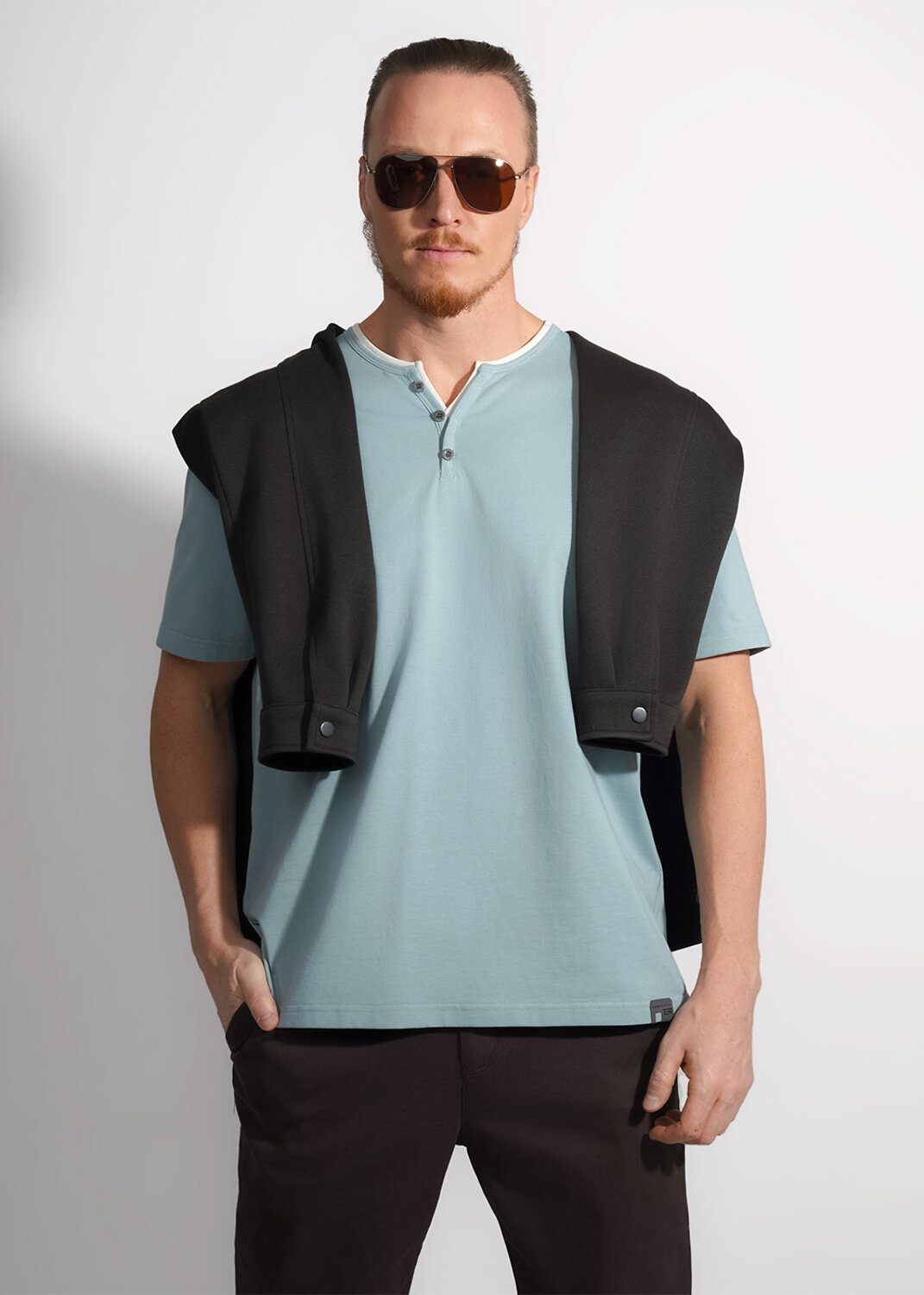 CLEVER Джемпер 585975 562681/11кдт maxi т.бирюзовый