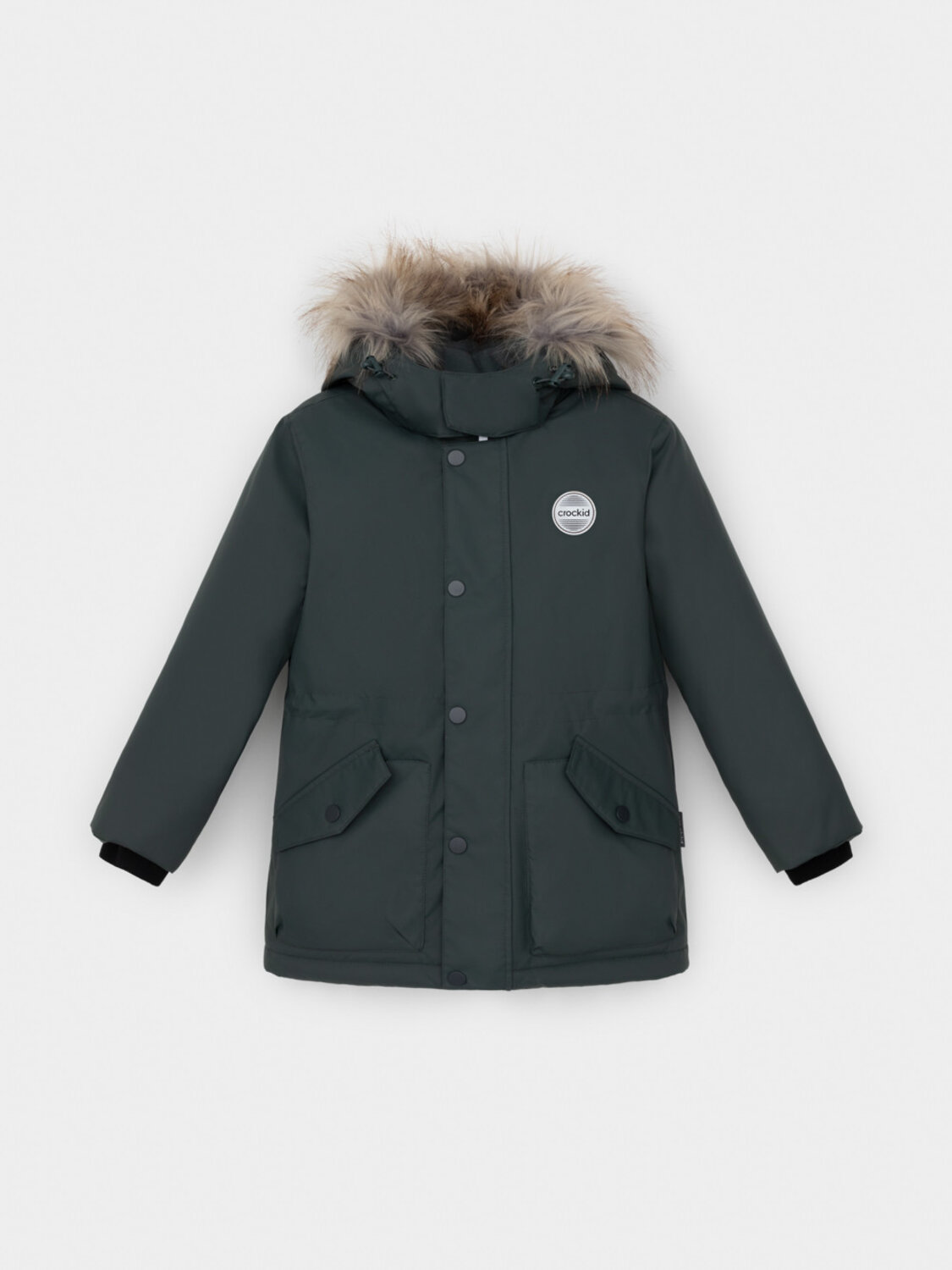 CROCKID Куртка 585982 ВК 36106/1 ГР (98-122) зеленый