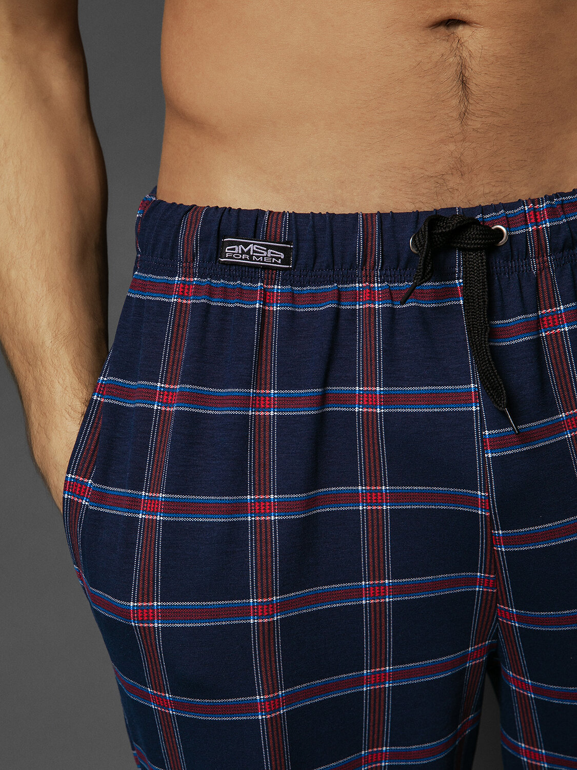 Omsa Брюки 585984 OmJ 6915 Брюки Blu/Rosso (Синий)