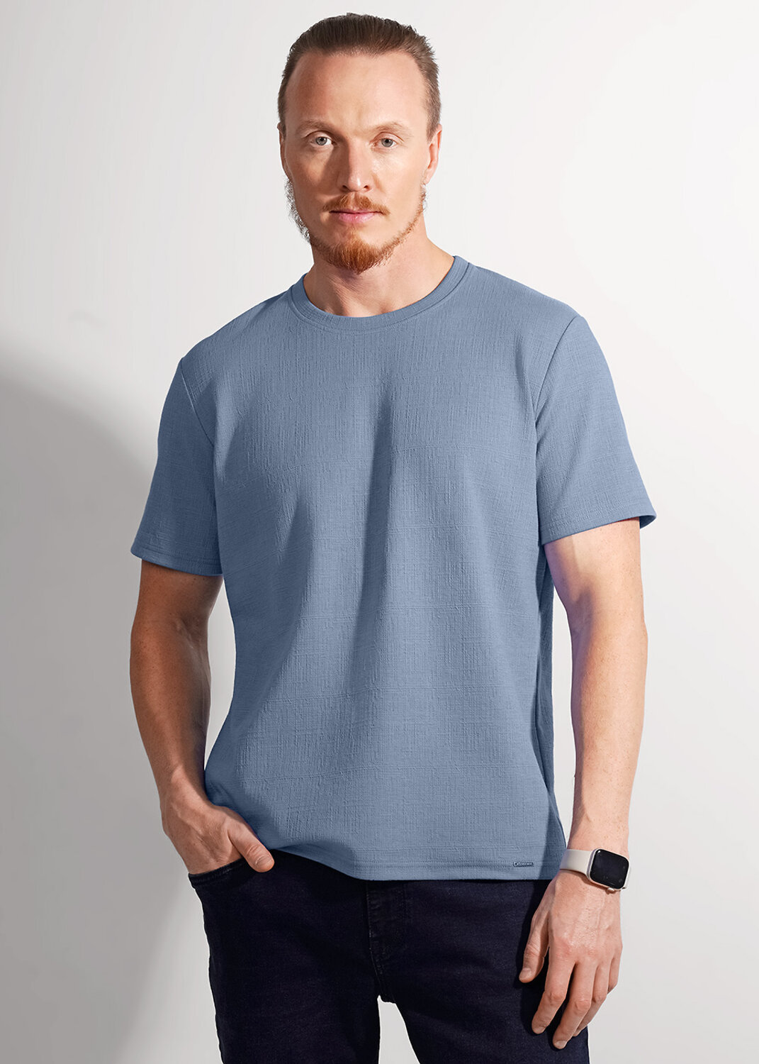CLEVER Футболка 586015 562672/10ииж джинсовый