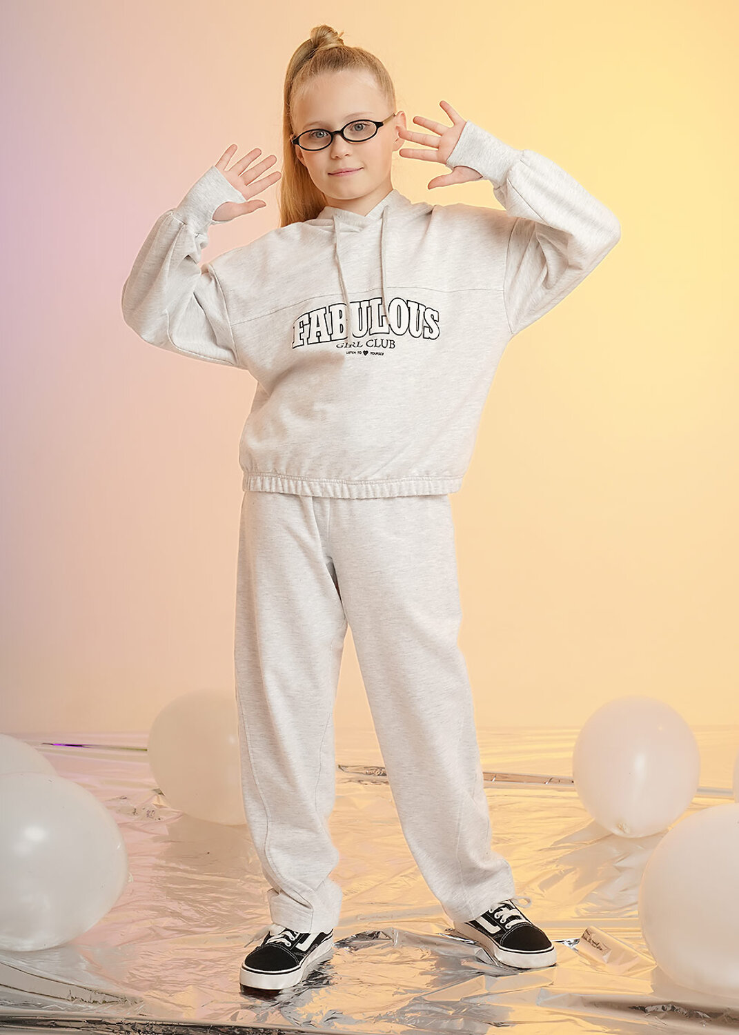 CLEVER Джемпер 586021 867333/13а_п меланж св.серый