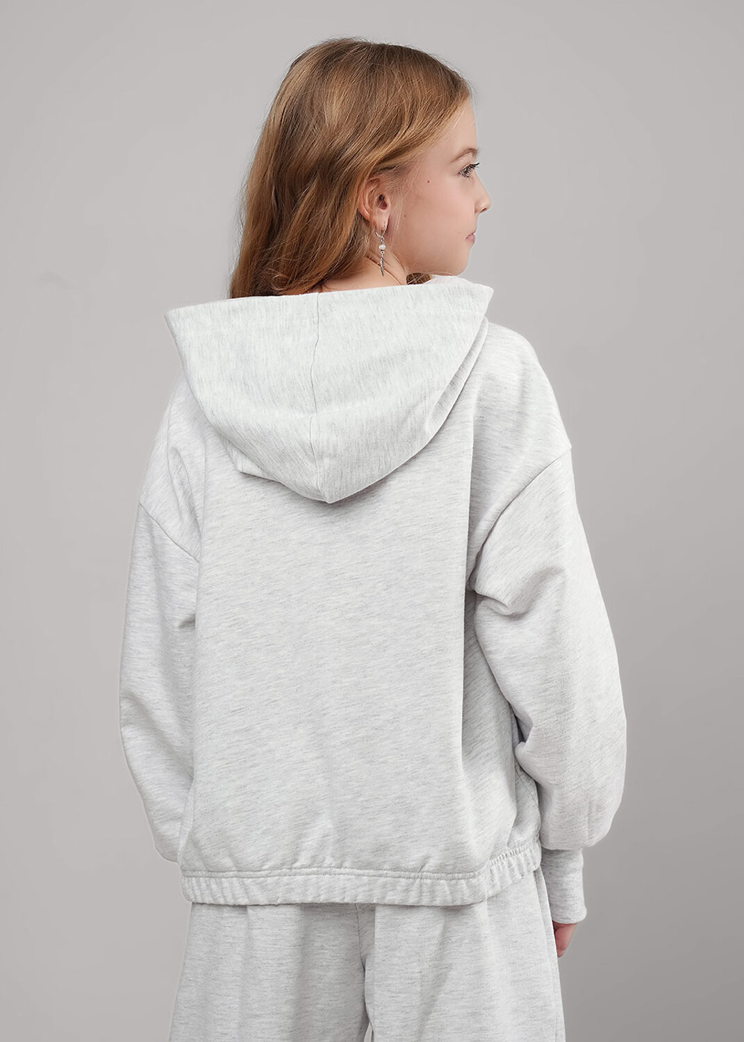 CLEVER Джемпер 586021 867333/13а_п меланж св.серый