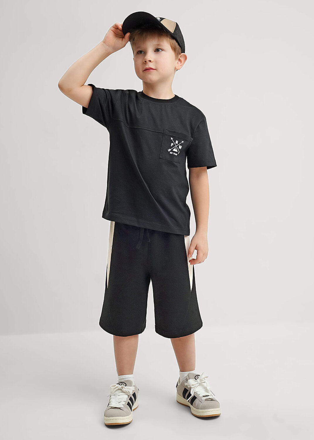 CLEVER Футболка 586044 867325/12кд_п чёрный