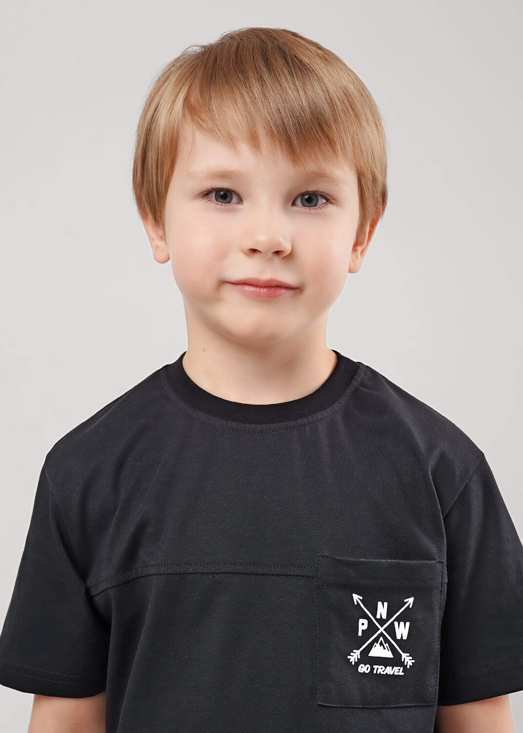 CLEVER Футболка 586044 867325/12кд_п чёрный