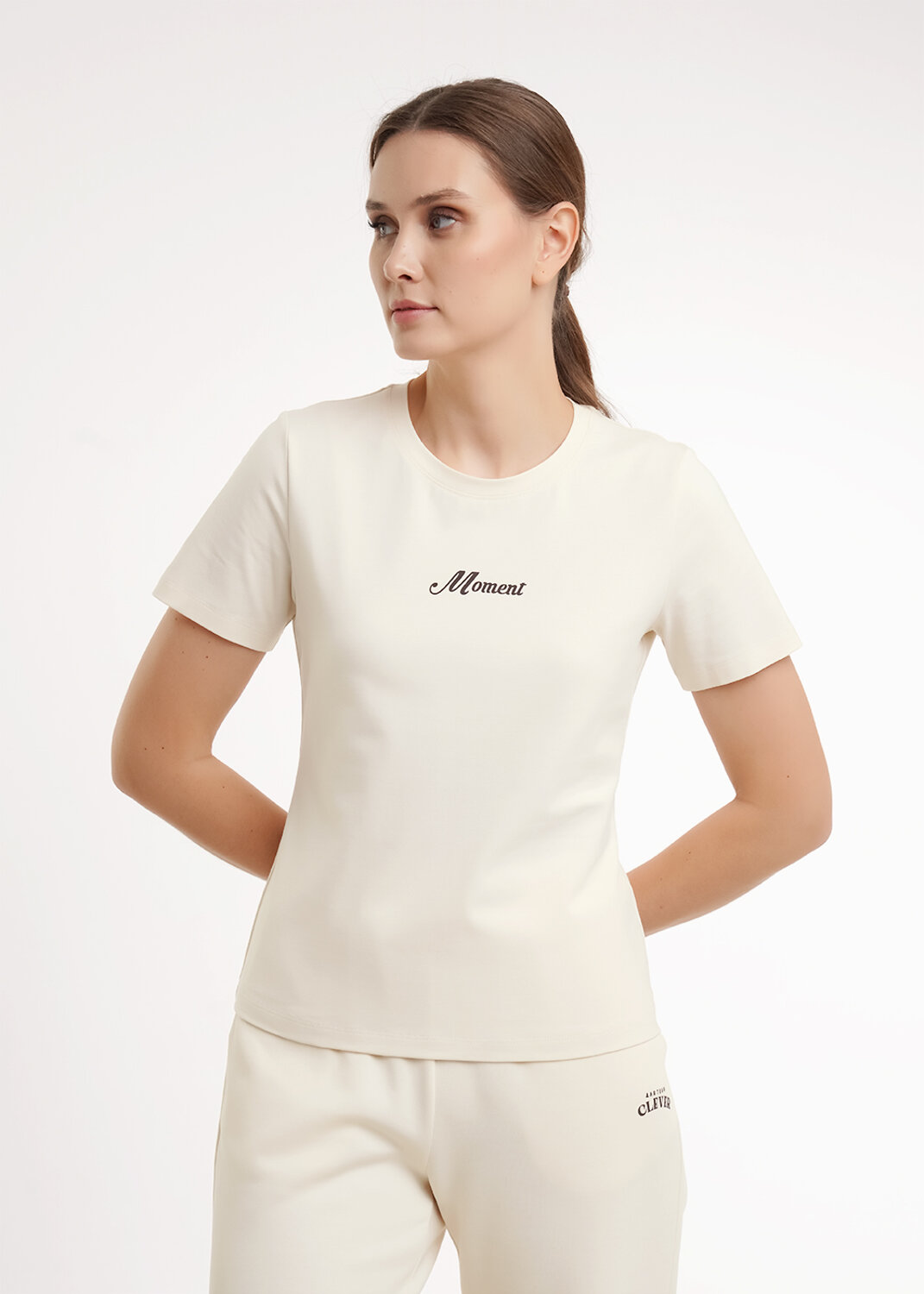 CLEVER Футболка 586046 LF26-100/2 молочный