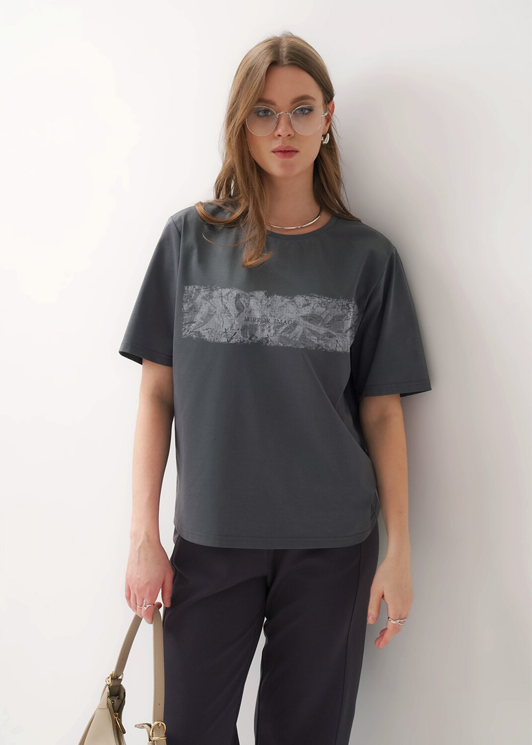 CLEVER Футболка 586048 267107/198кдп_п т.серый