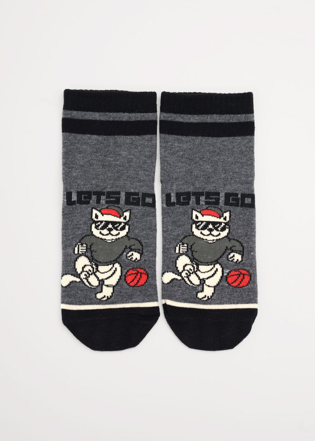 CLEVER Носки 586050 С1608 16-18,18-20 меланж т.серый