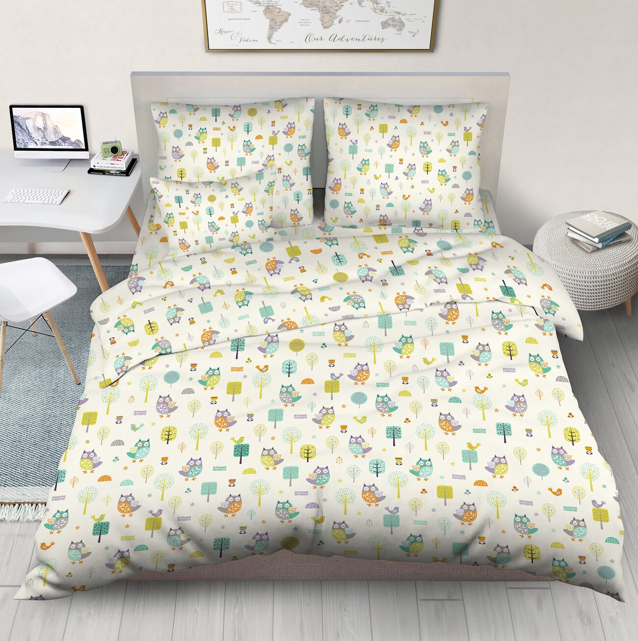 Текс-плюс КПБ Общий 586072 00000009107 Совушки