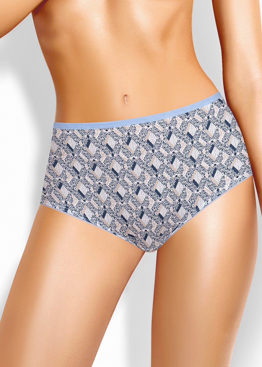 CLEVER Трусы 586078 M1219 молочный/т.синий