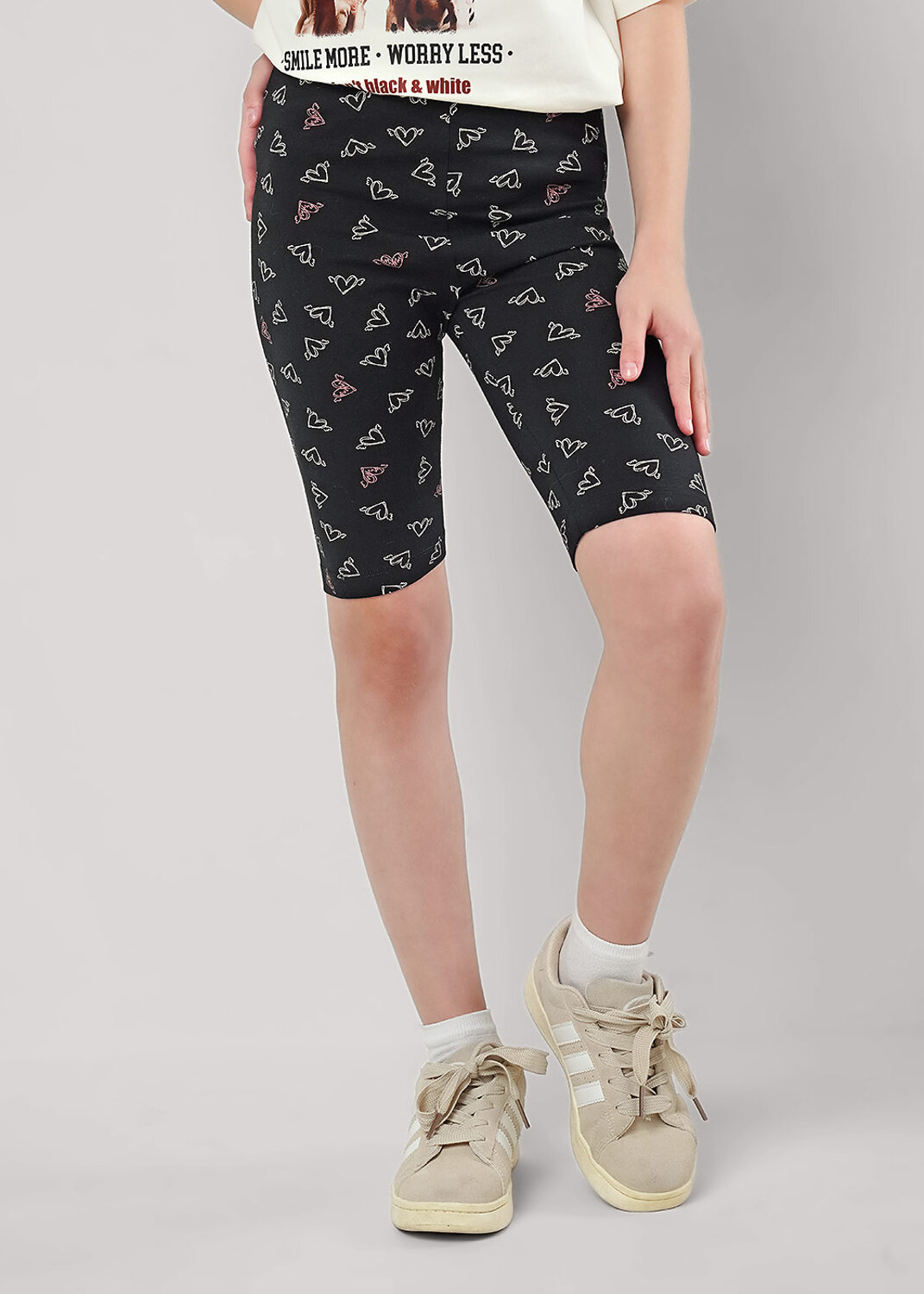 CLEVER Бриджи 586097 905512гн чёрный/молочный