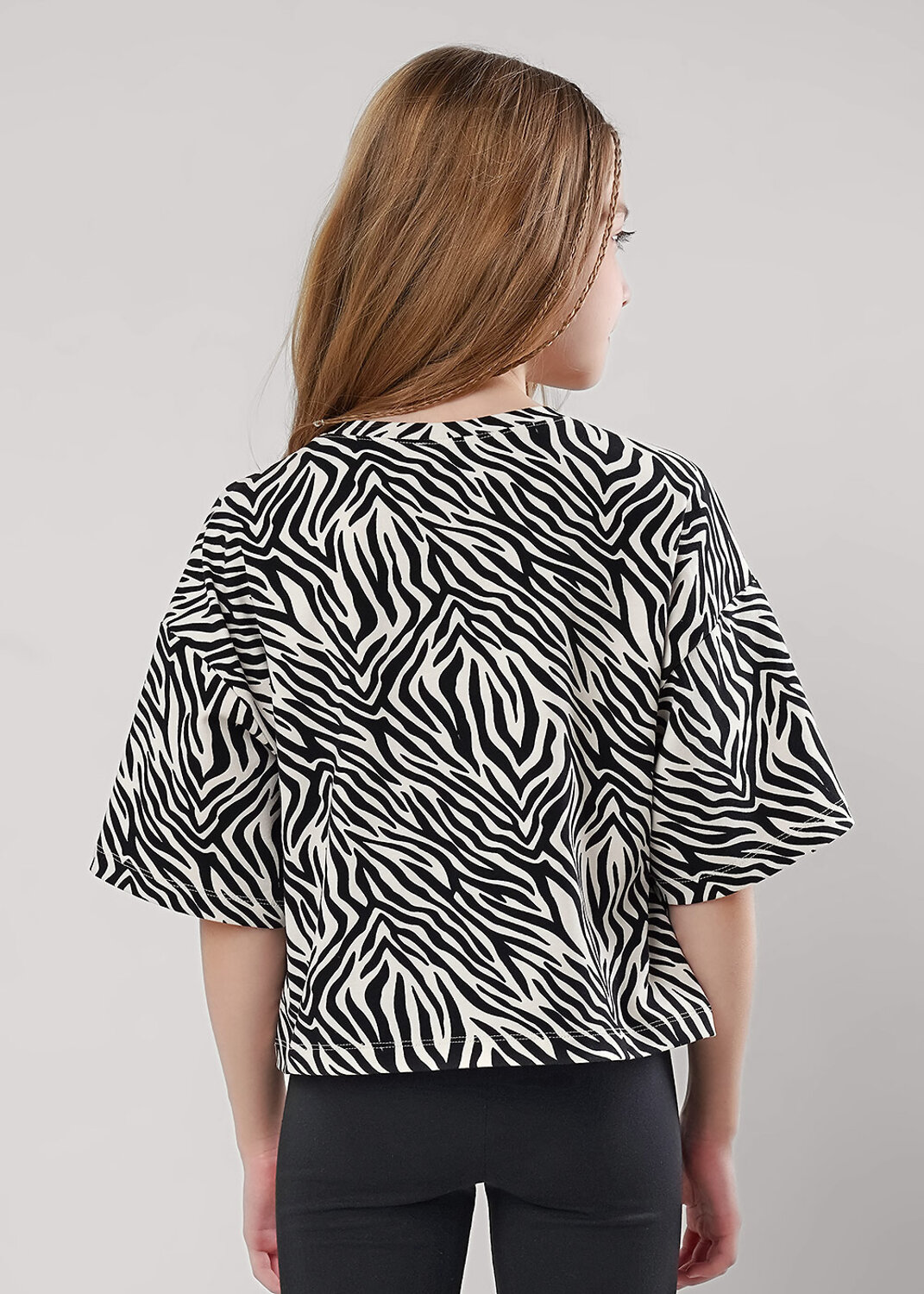 CLEVER Футболка 586101 867339гн белый/чёрный