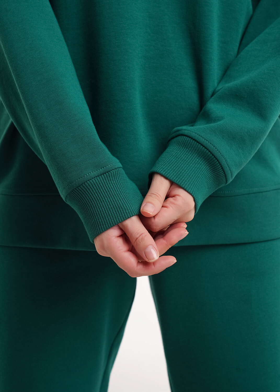 CLEVER Джемпер 586109 LH26-100 т.зелёный