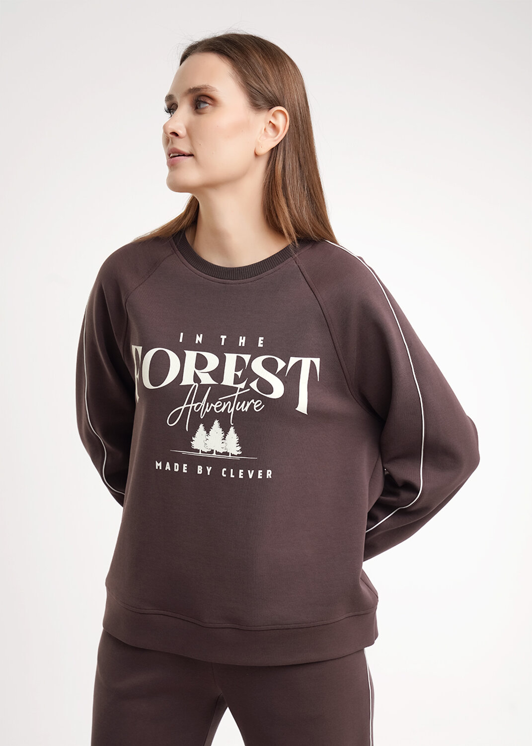 CLEVER Джемпер 586119 LSW26-100/1 коричневый