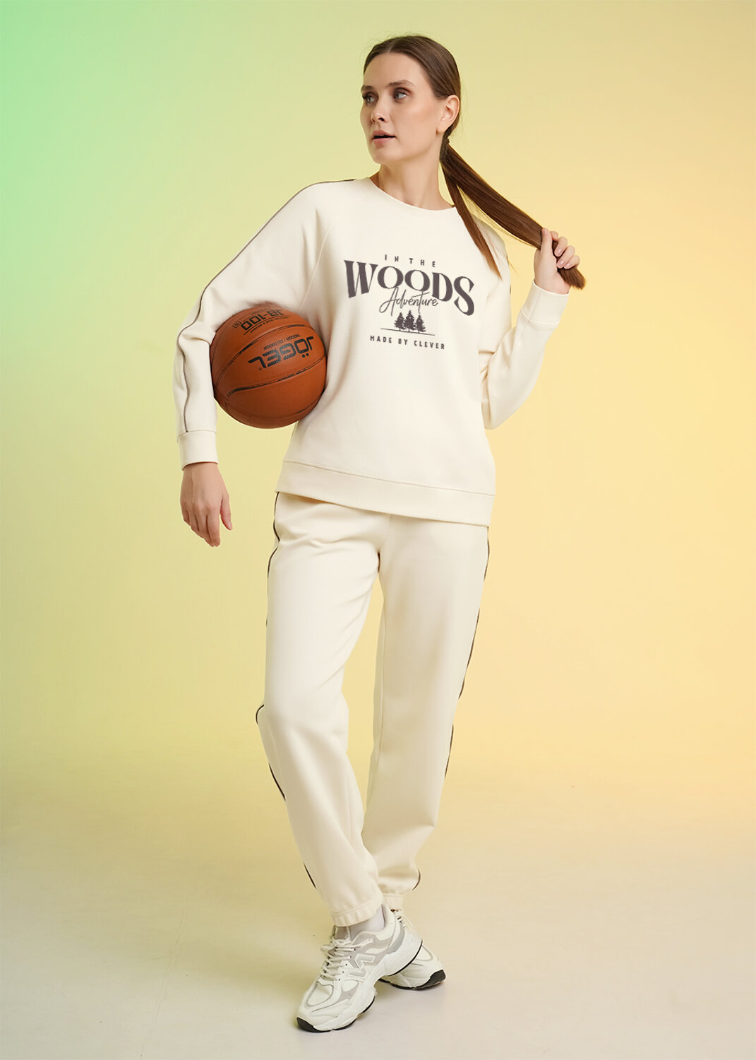 CLEVER Джемпер 586120 LSW26-100/1 молочный