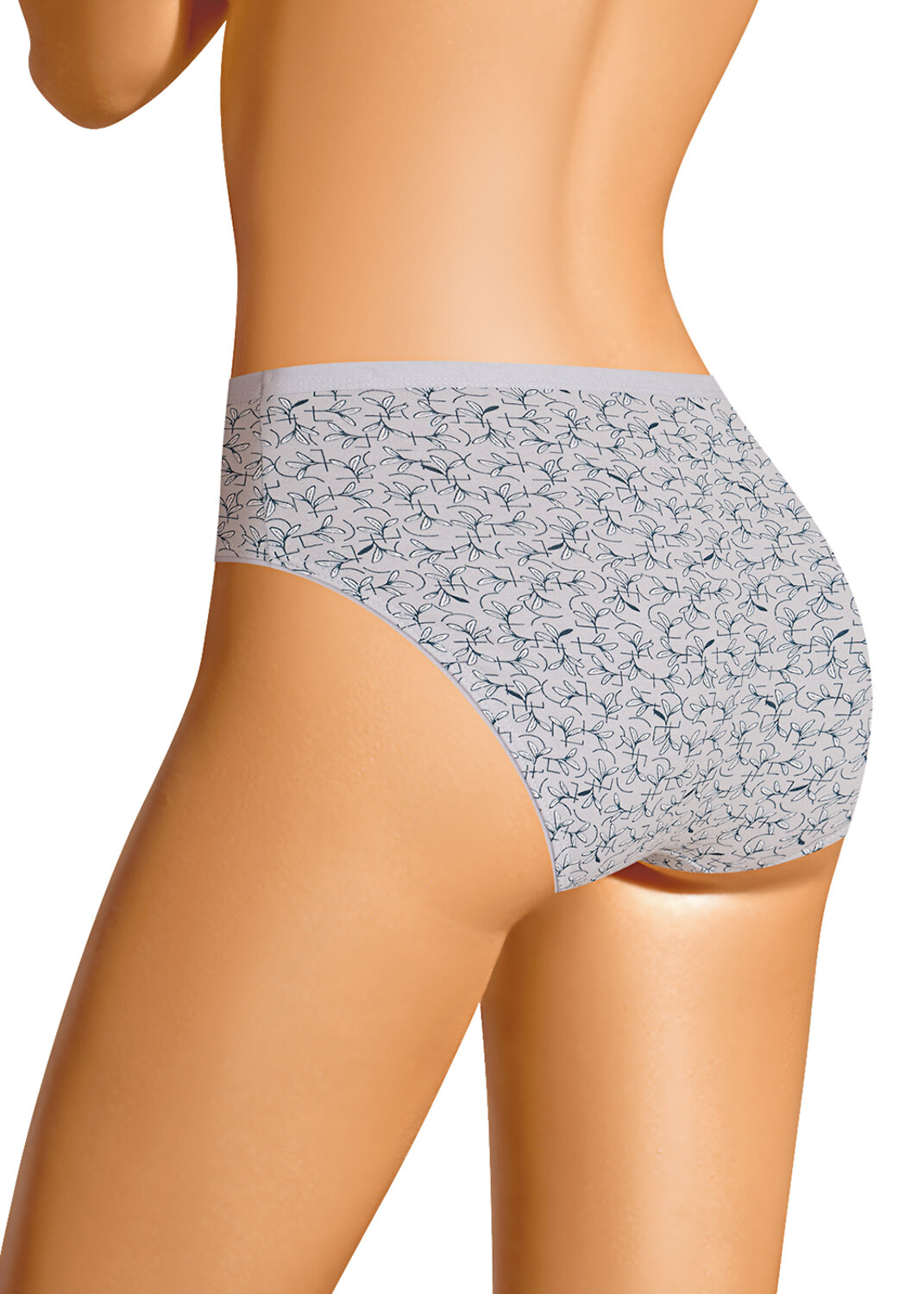 CLEVER Трусы 586122 C1219/1 св.серый/т.синий