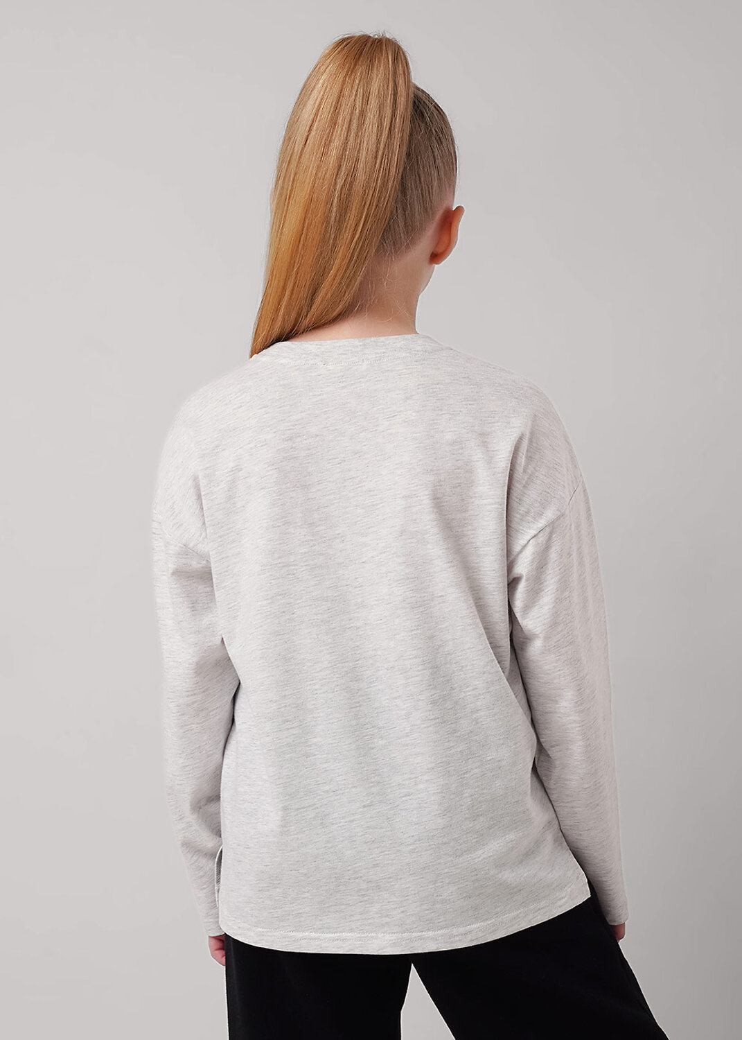 CLEVER Джемпер 586168 867357/13кдп_п меланж св.серый