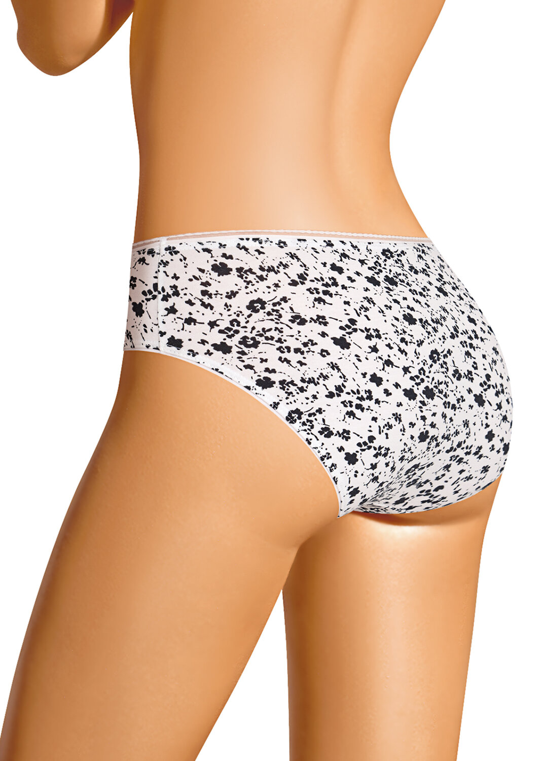 CLEVER Трусы 586172 B1227/1 молочный/чёрный