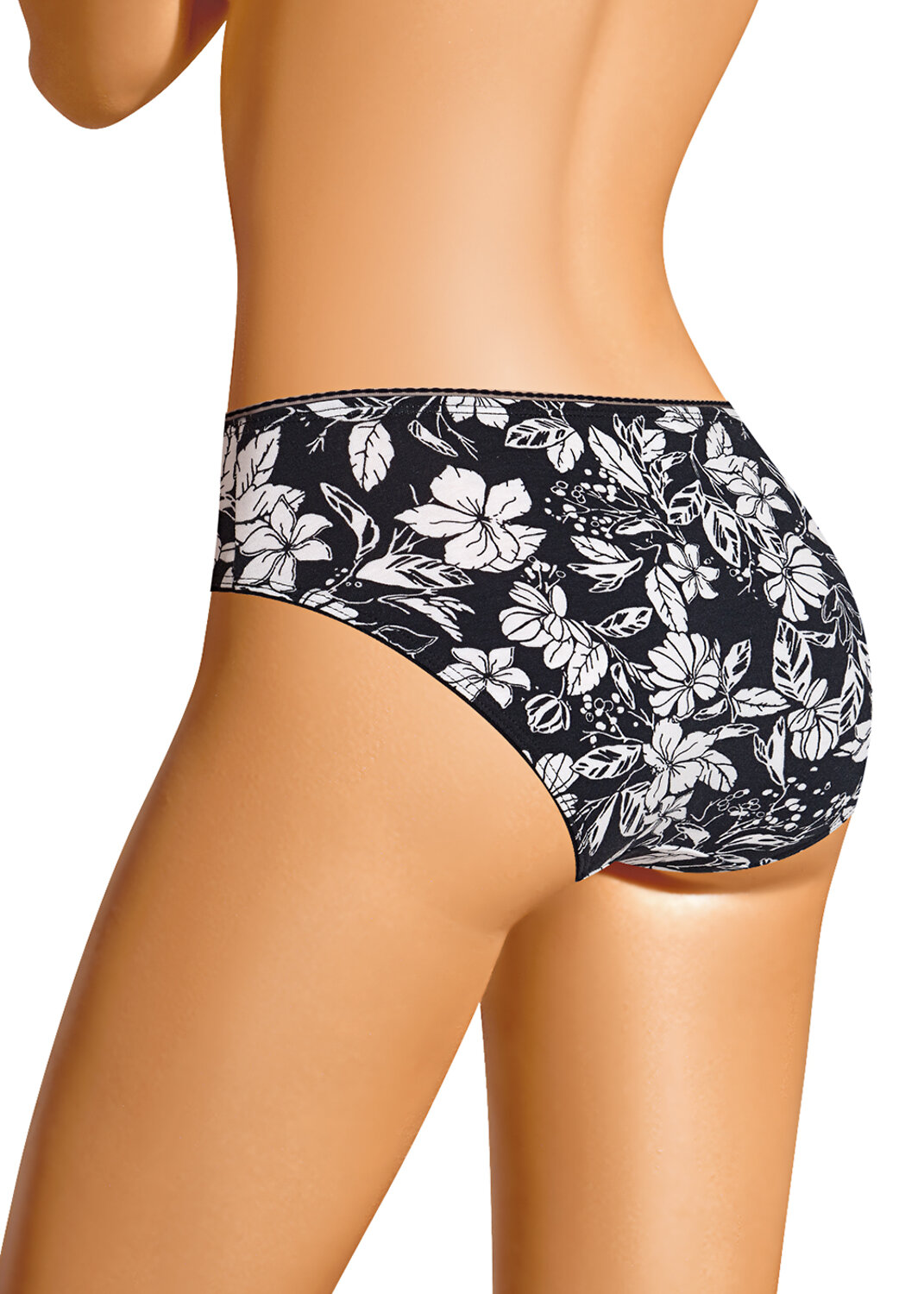 CLEVER Трусы 586178 B1227 чёрный/молочный