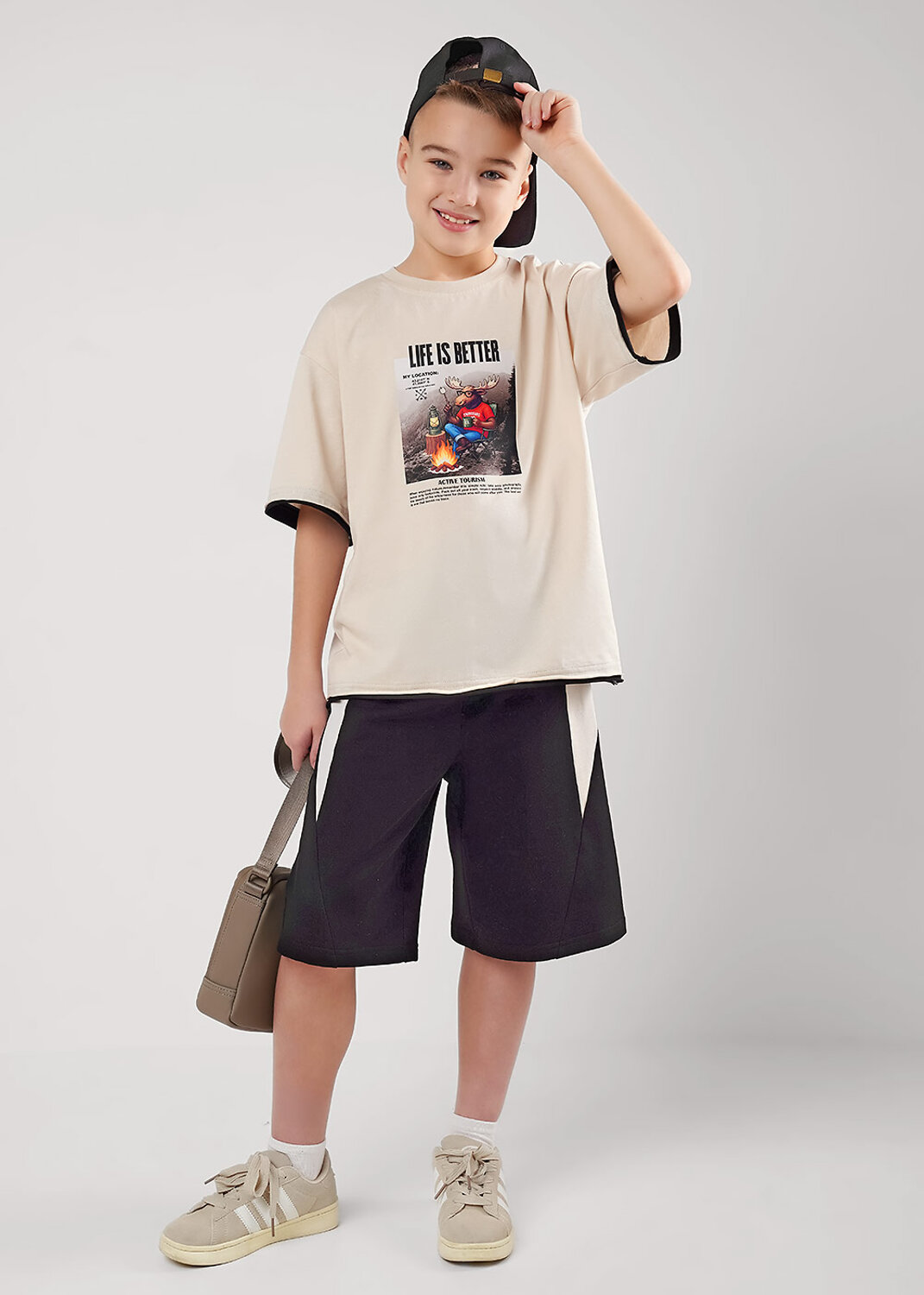 CLEVER Шорты 586201 867330/12а чёрный