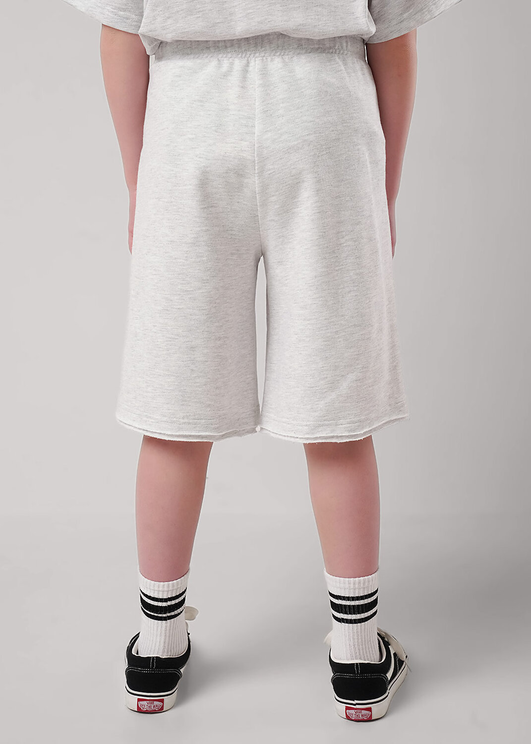 CLEVER Шорты 586210 867356/13ап_п меланж св.серый