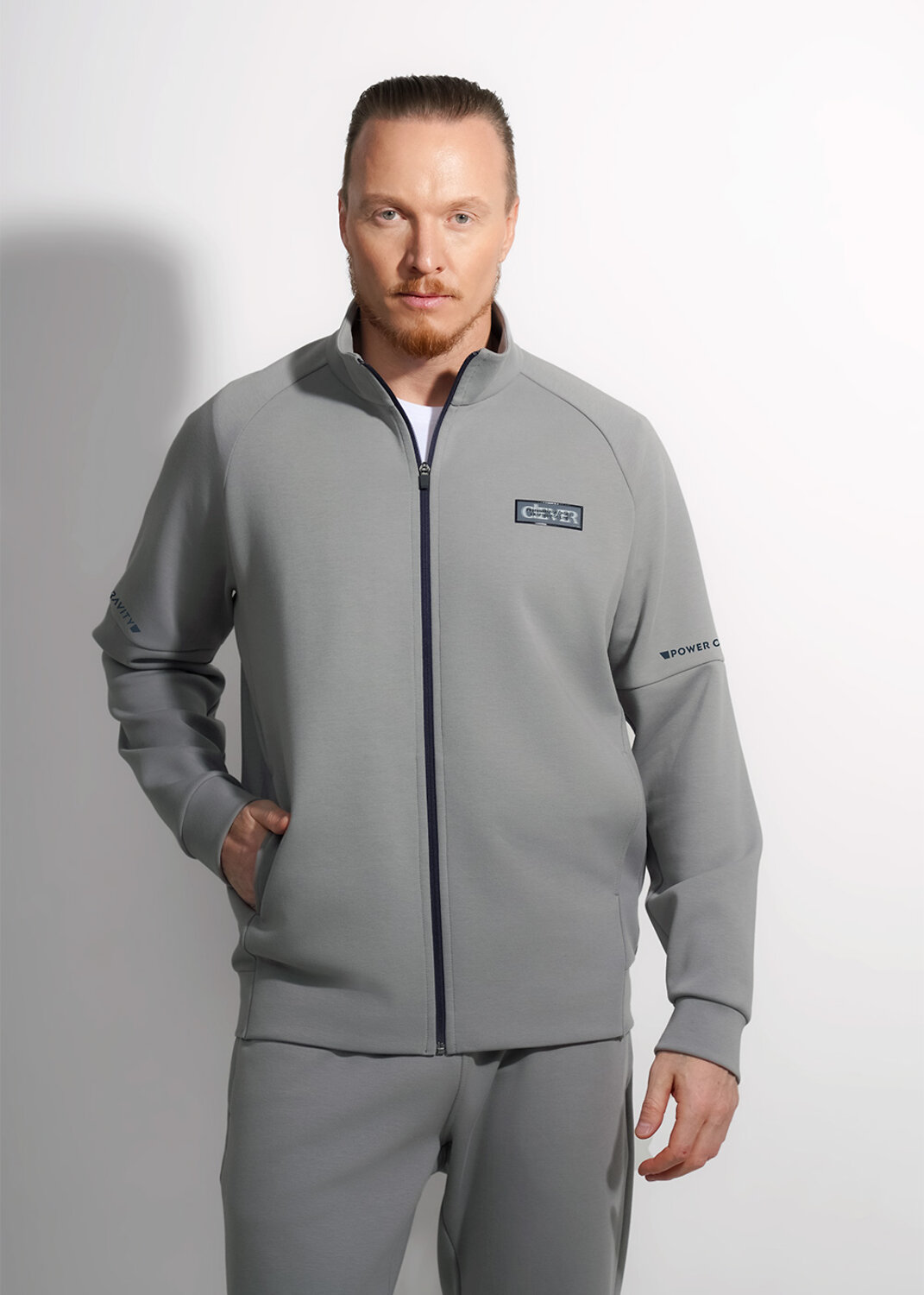 CLEVER Куртка 586221 562692/12сд_п св.серый