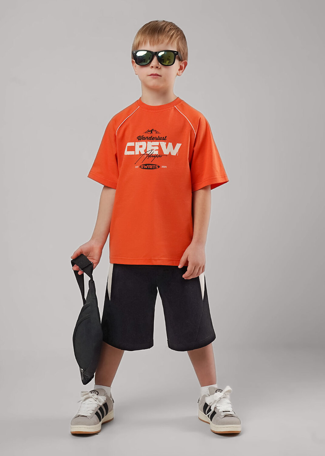 CLEVER Футболка 586229 867324/12кд_п т.оранжевый