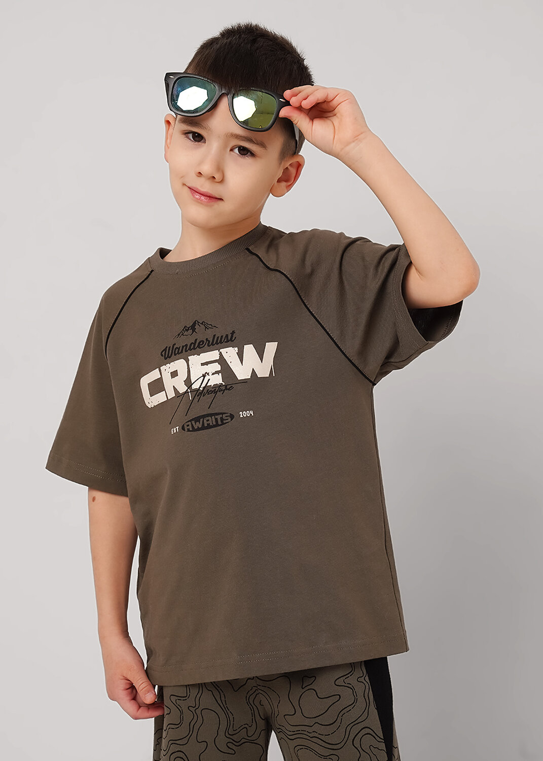 CLEVER Футболка 586230 867324/12кд_п т.хаки