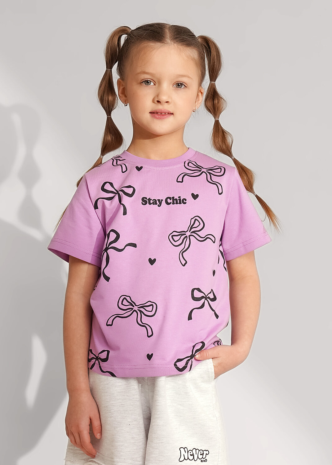 CLEVER Футболка 586233 866748/13кд_п св.фиолетовый