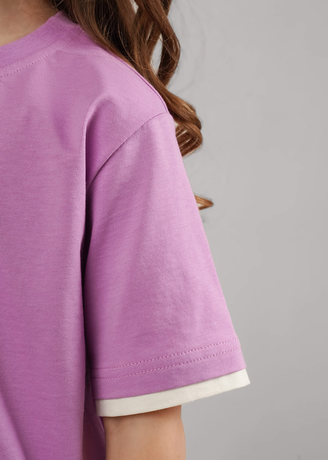 CLEVER Футболка 586234 867355/13кд_п св.фиолетовый